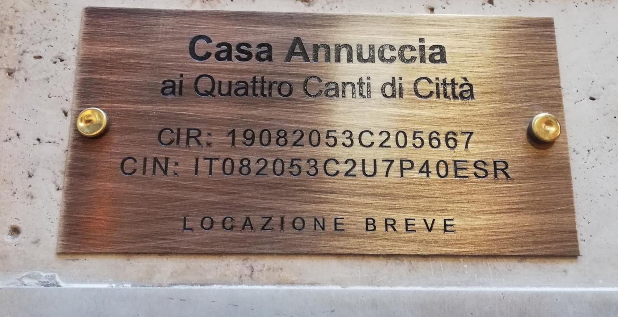 Casa Annuccia Ai Quattro Canti Di Palerme